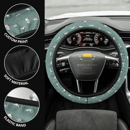 Toru Oikawa Anime Steering Wheel Cover Custom Haikyuu Anime Car Accessories
