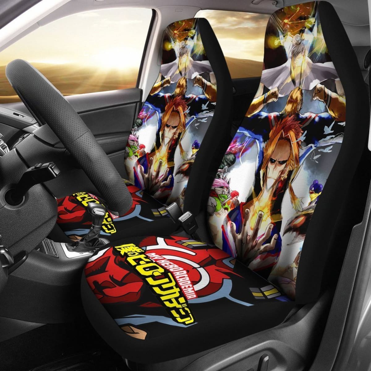 Toshinori Yagi My Hero Academia All Might Car Seat Covers Mn04 Universal Fit 225721