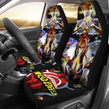 Toshinori Yagi My Hero Academia All Might Car Seat Covers Mn04 Universal Fit 225721