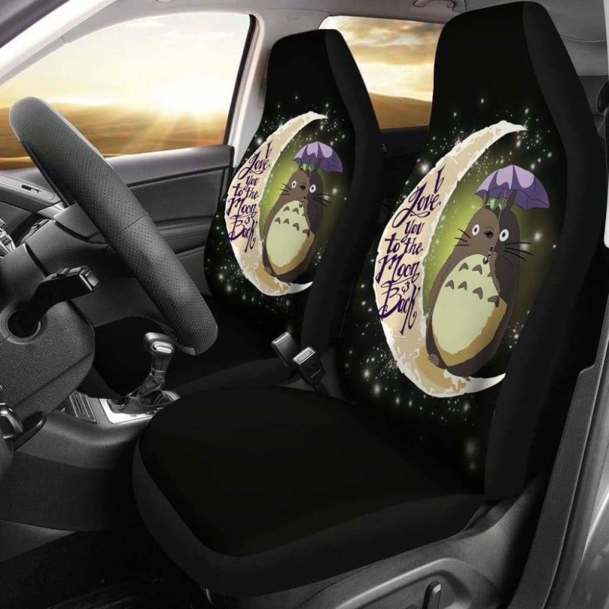 Totoro Car Seat Covers 1 Universal Fit 051012