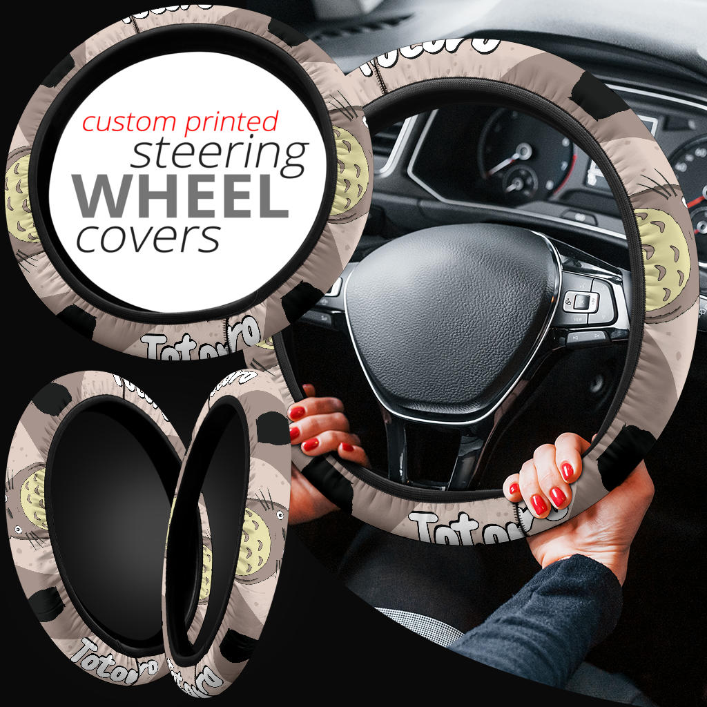 Totoro Ghibli Anime Car Steering Wheel Cover
