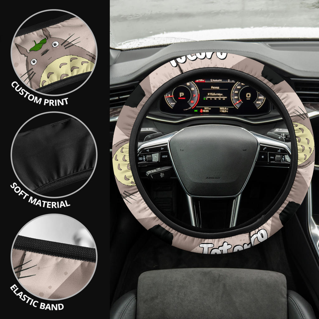 Totoro Ghibli Anime Car Steering Wheel Cover