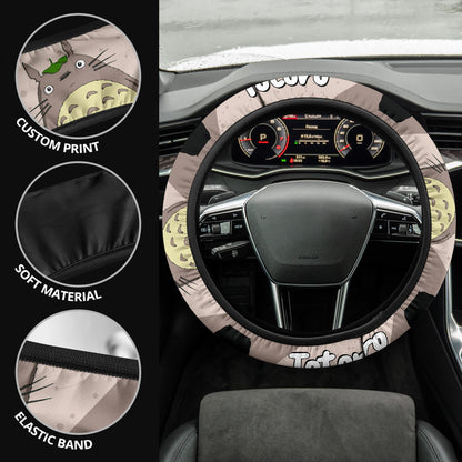 Totoro Ghibli Anime Car Steering Wheel Cover