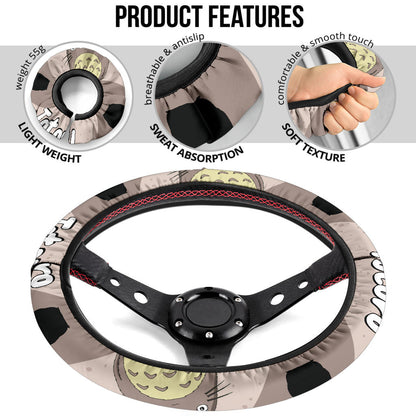 Totoro Ghibli Anime Car Steering Wheel Cover