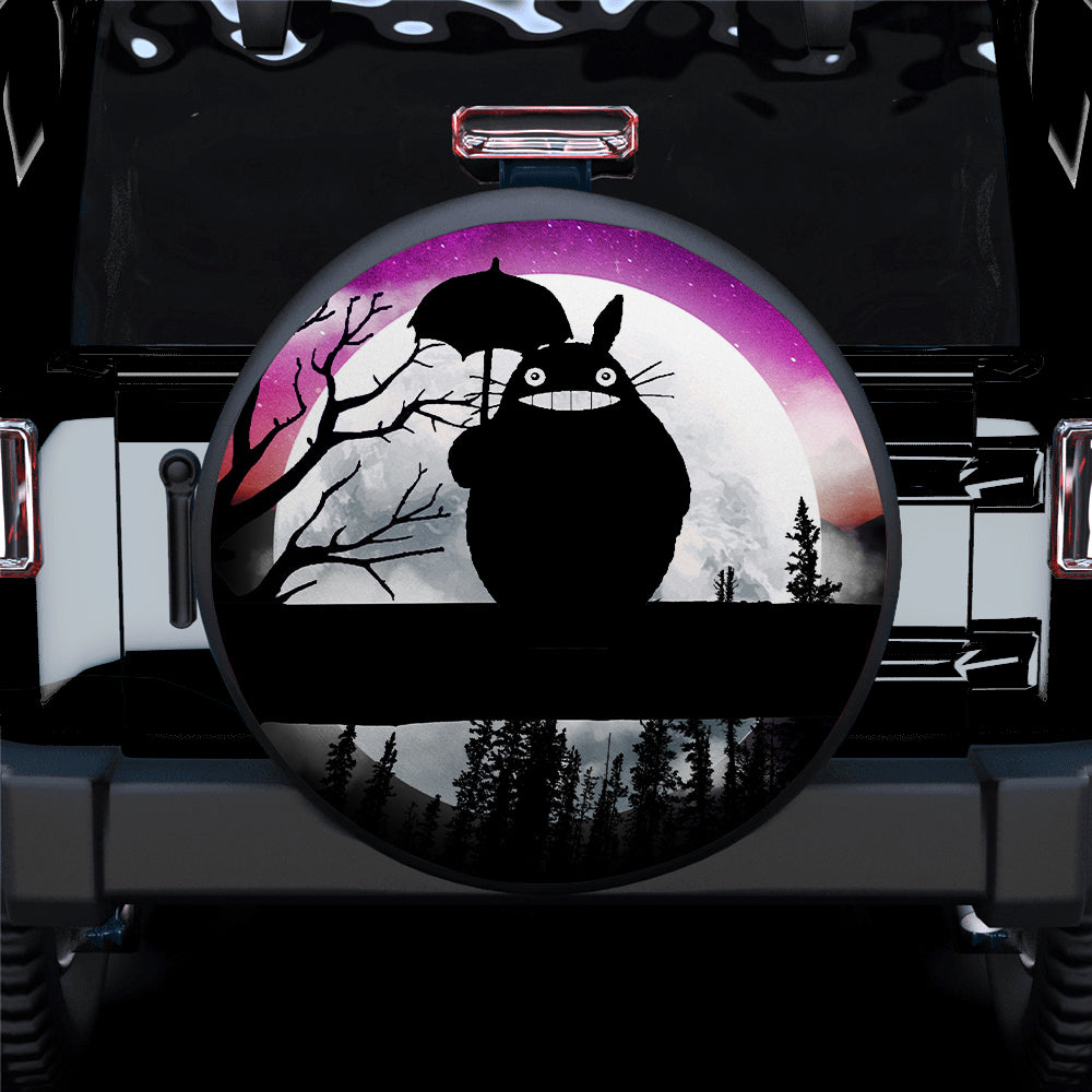 Totoro Ghibli Moon Night Car Spare Tire Cover