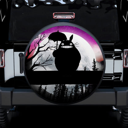 Totoro Ghibli Moon Night Car Spare Tire Cover