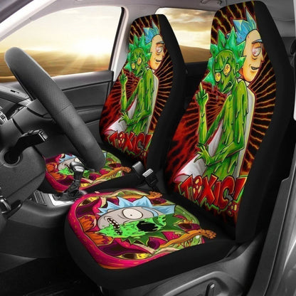 Toxic Rick Funny Rick & Morty Car Seat Covers Universal Fit 194801