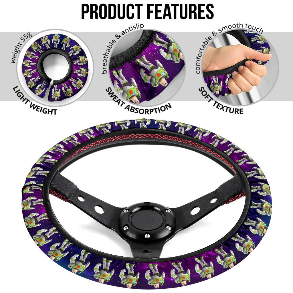 Toy Story Buzz Lightyear Car Steering Wheel Cover