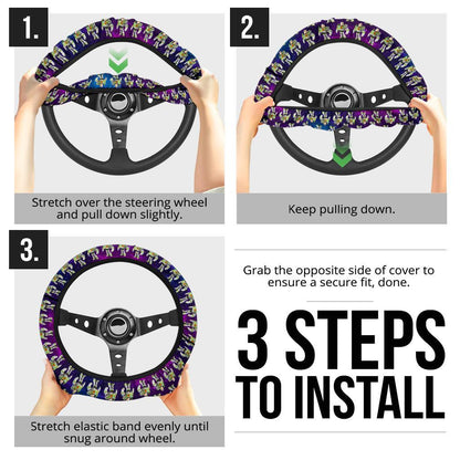 Toy Story Buzz Lightyear Car Steering Wheel Cover