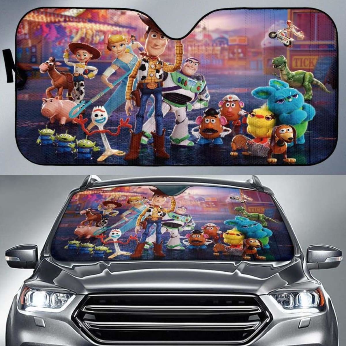 Toy Story Car Auto Sun Shades Universal Fit 051312