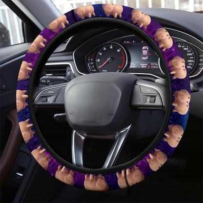 Toy Story Hamm Car Steering Wheel Cover