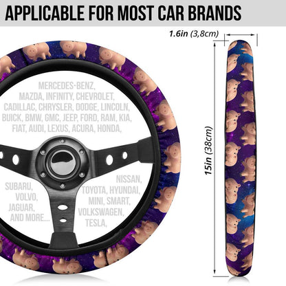 Toy Story Hamm Car Steering Wheel Cover