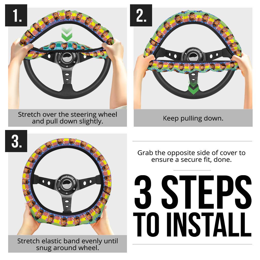 Toy Story Mr. Potato Head Car Steering Wheel Cover