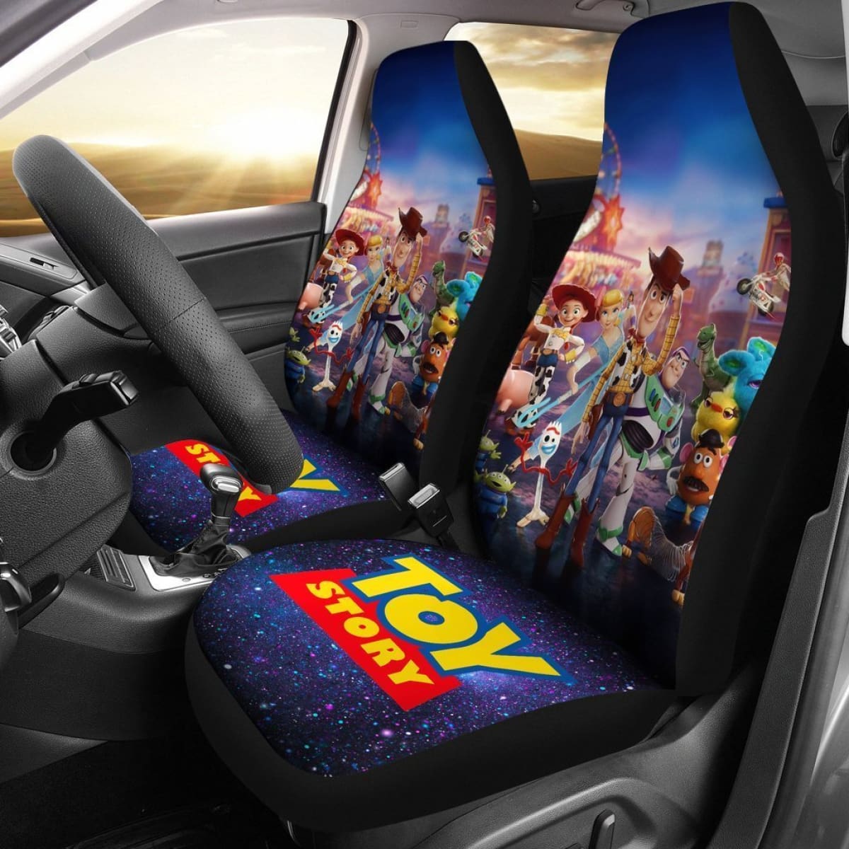 Toy Story Squad Car Seat Covers Universal Fit 225721