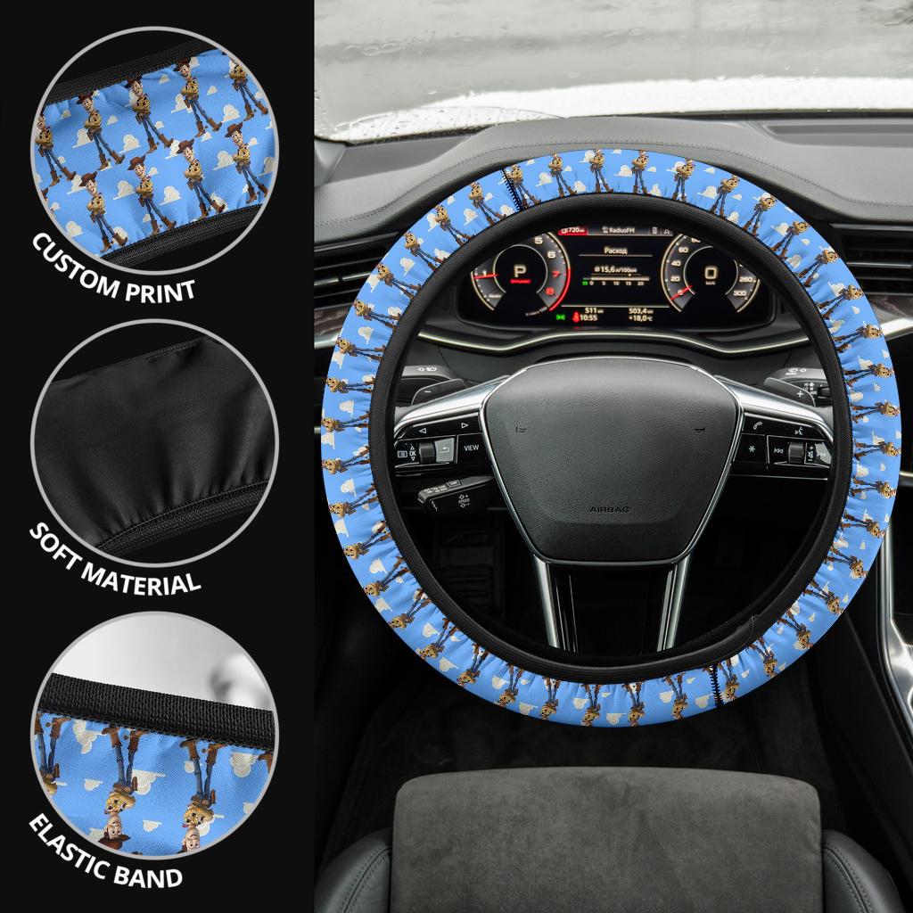 Toy Story Woody Car Steering Wheel Cover