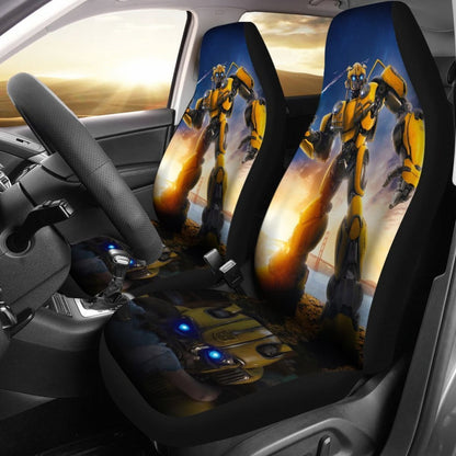 Transformers Deluxe Bumblebee Costume Car Seat Covers Lt03 Universal Fit 225721