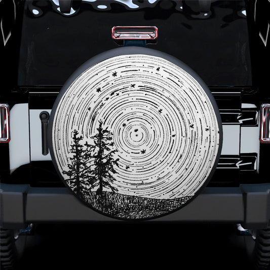 Traveling Camper Jeep Car Spare Tire Cover