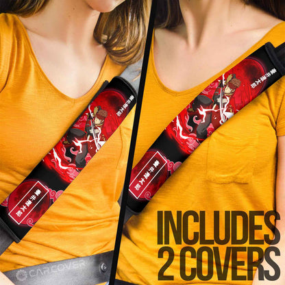 Tsuboi Ryoutarou Seat Belt Covers Custom Anime Sword Art Online Car Accessories