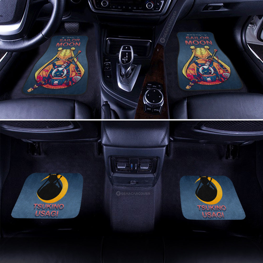 Tsukino Usagi Car Floor Mats Custom Sailor Moon Car Accessories