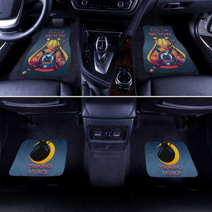 Tsukino Usagi Car Floor Mats Custom Sailor Moon Car Accessories