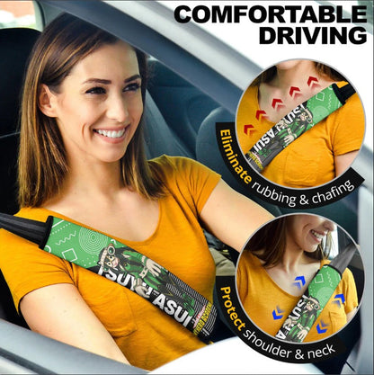 Tsuyu Asui Anime Froppy My Hero Academia Car Seat Belt Cover Custom Car Accessories