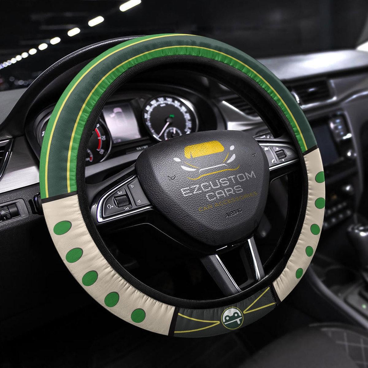 Tsuyu Asui Anime Steering Wheel Cover Custom Anime My Hero Academia Car Accessories