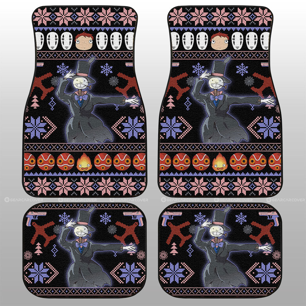 Turnip Head Car Floor Mats Xmas Custom Car Accessories
