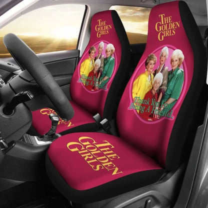 Tv Show The Golden Girls Circle Friend Car Seat Cover2 Universal Fit 051012