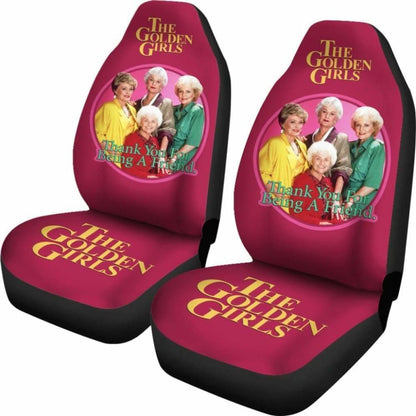 Tv Show The Golden Girls Circle Friend Car Seat Cover2 Universal Fit 051012