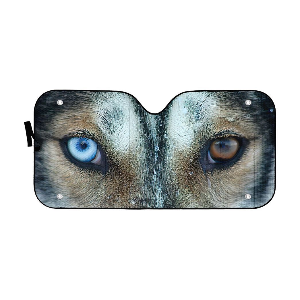 Gearhuman 3D Two-Color Eyes Wolf Sunshade