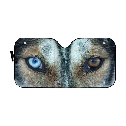 Gearhuman 3D Two-Color Eyes Wolf Sunshade