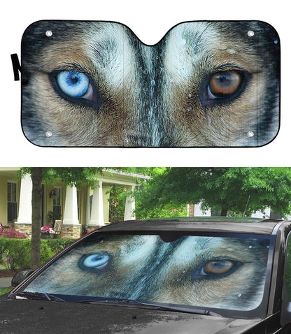 Gearhuman 3D Two-Color Eyes Wolf Sunshade