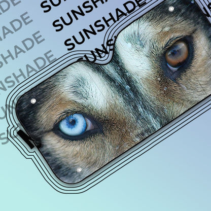 Gearhuman 3D Two-Color Eyes Wolf Sunshade