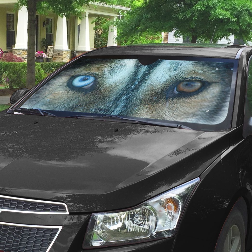 Gearhuman 3D Two-Color Eyes Wolf Sunshade
