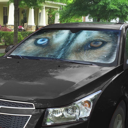 Gearhuman 3D Two-Color Eyes Wolf Sunshade