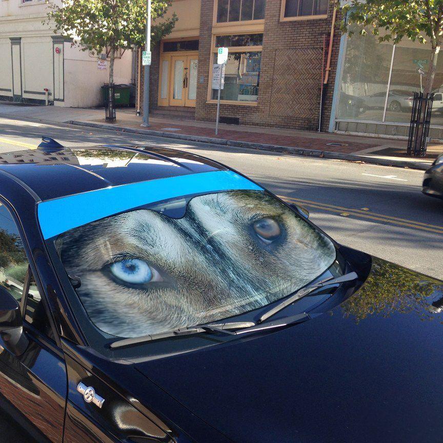 Gearhuman 3D Two-Color Eyes Wolf Sunshade