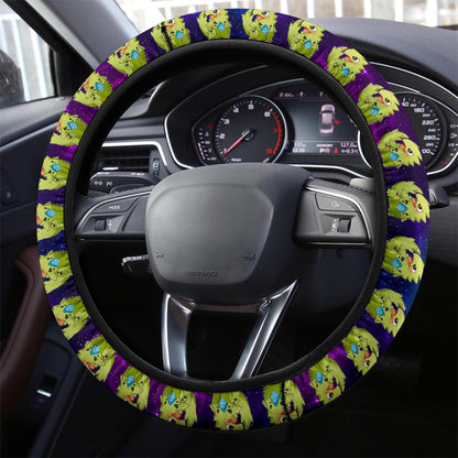 Tyranitar Anime Custom Car Steering Wheel Cover