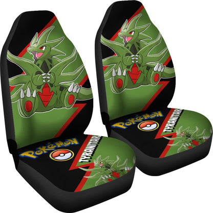 Tyranitar Car Seat Covers Custom Anime Pokemon Car Accessories