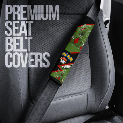 Tyranitar car seat belt covers Anime Custom Car Accessories