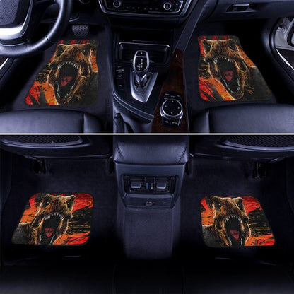Tyrannosaurus Car Floor Mats Custom Car Accessories