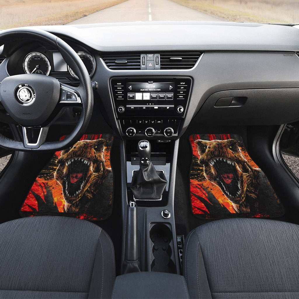 Tyrannosaurus Car Floor Mats Custom Car Accessories