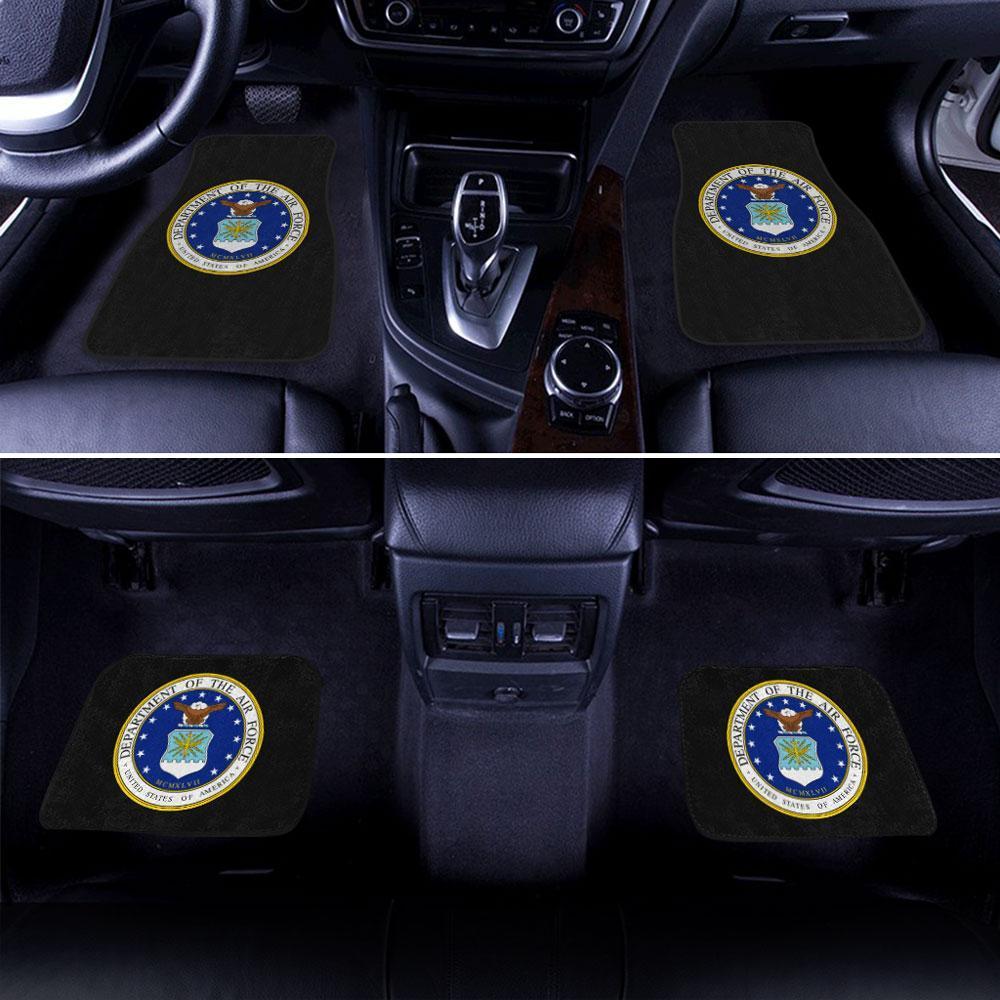 U.S Air Force Armorial Car Floor Mats Custom Car Accessories