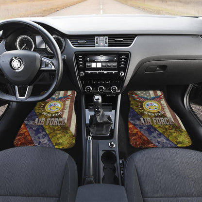 U.S Air Force Car Floor Mats Custom US Armed Forces
