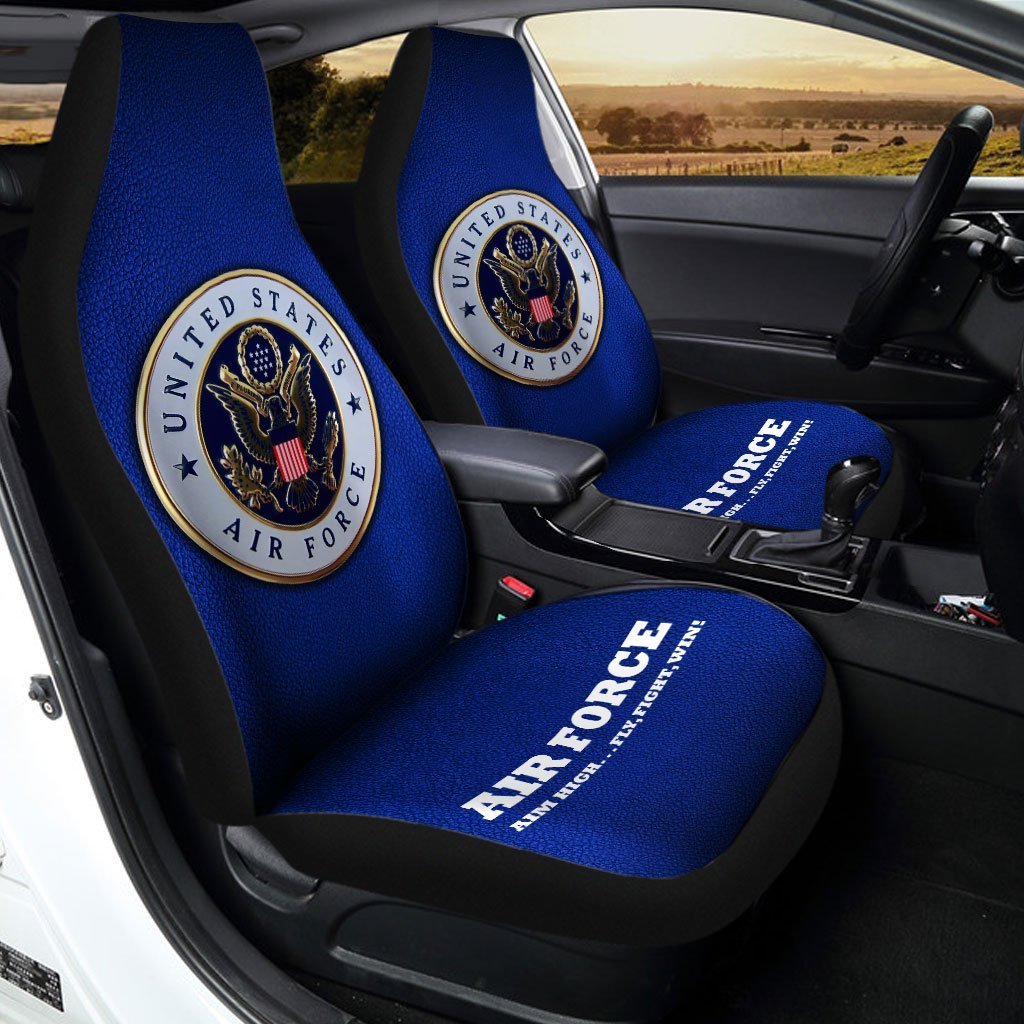 U.S Air Force Car Seat Covers Custom Emblem Car Accessories