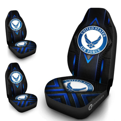 U.S Air Force Car Seat Covers Custom Military Car Accessories For Retired Air Force