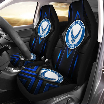U.S Air Force Car Seat Covers Custom Military Car Accessories For Retired Air Force