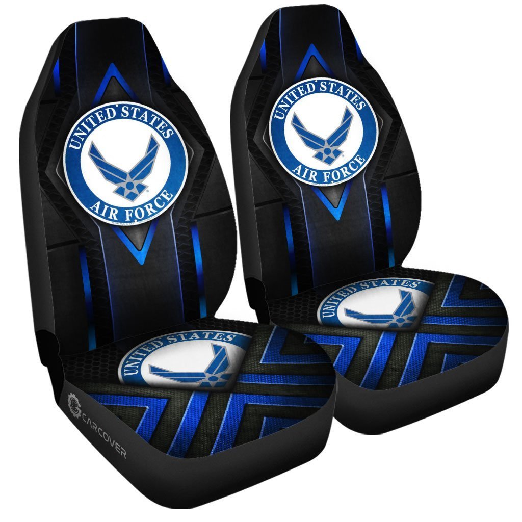 U.S Air Force Car Seat Covers Custom Military Car Accessories For Retired Air Force