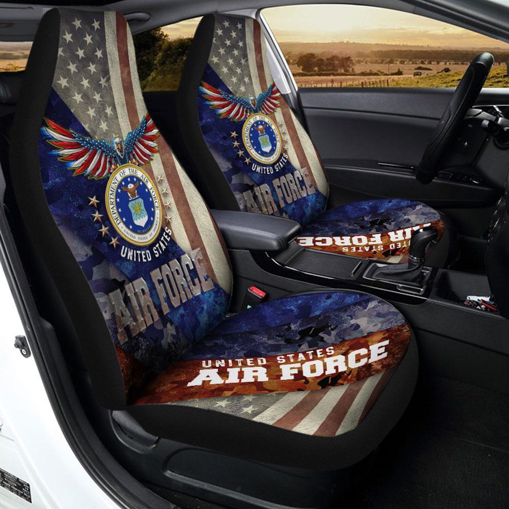 U.S Air Force Car Seat Covers Custom US Armed Forces