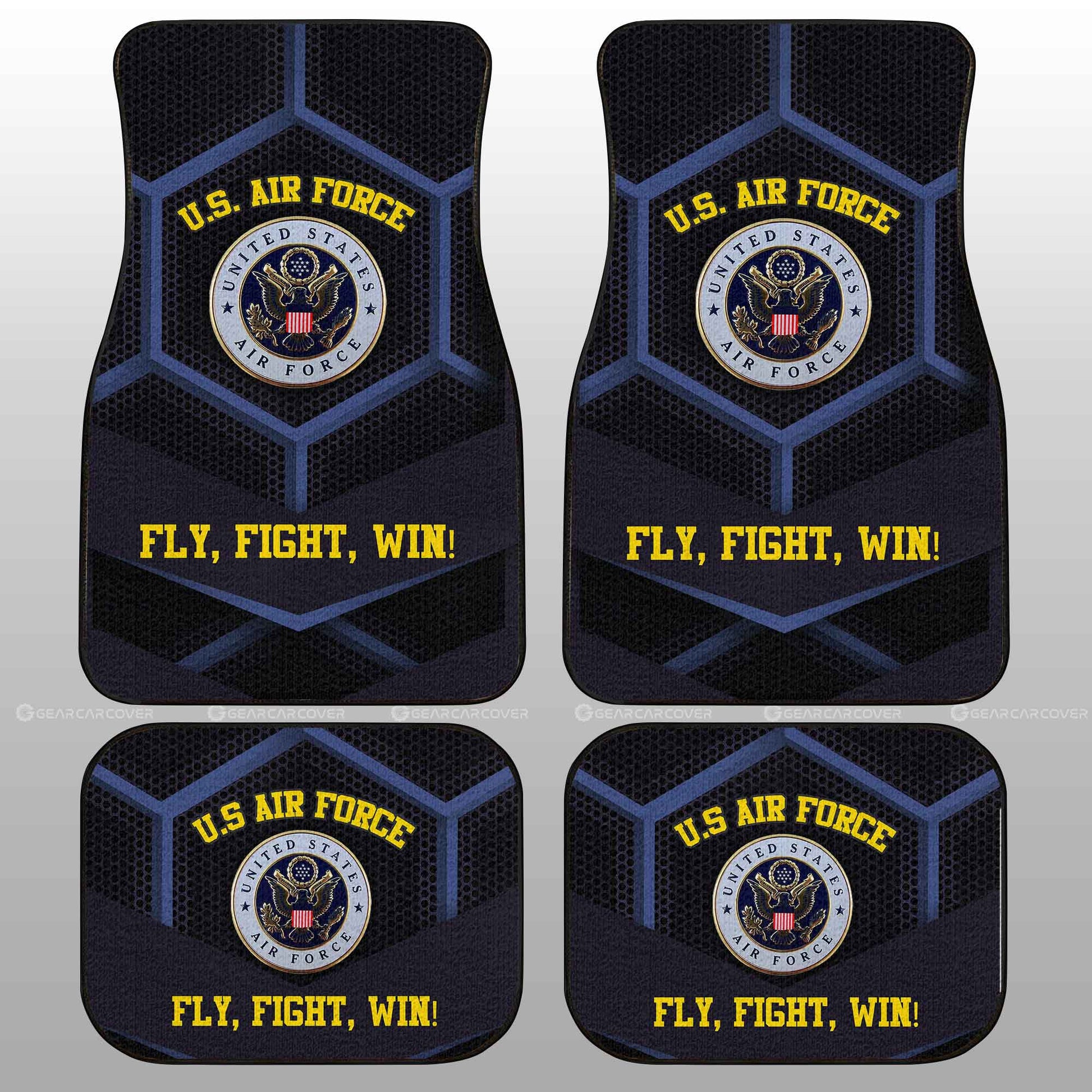 U.S. Air Force Military Car Floor Mats Custom Car Accessories