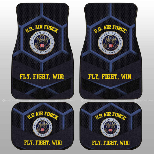 U.S. Air Force Military Car Floor Mats Custom Car Accessories